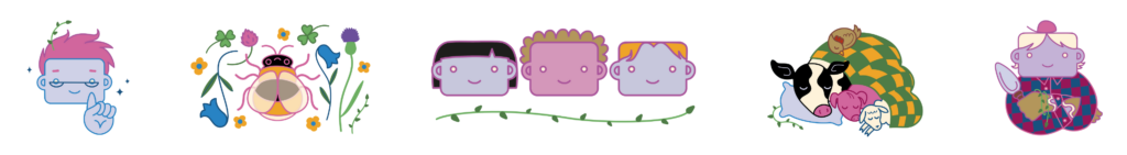 Hankkeen kuvituskuvia